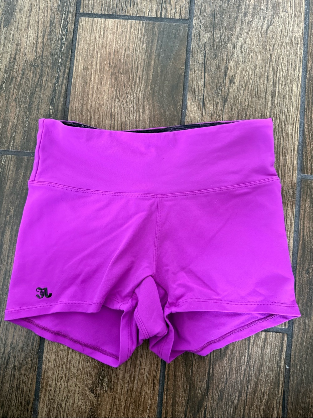 Jo+Jax Purple High Rise Dance Shorts Adult Small SA Athletic Performance - Picture 1 of 6